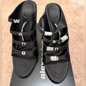 Alexander Wang Lolita Heels with Logo Detail